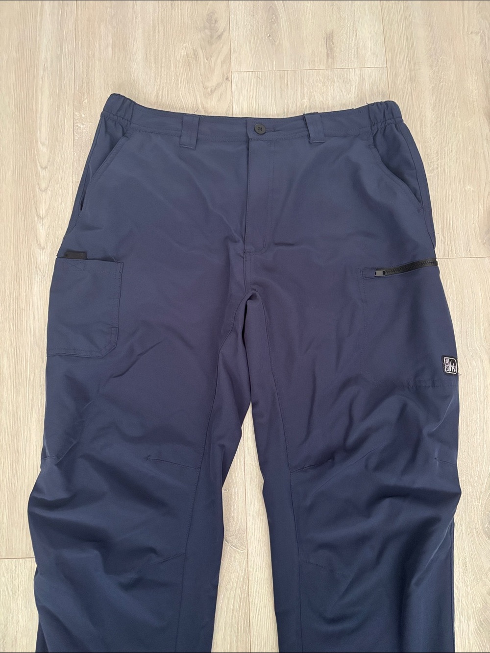 🔥BUNDLESALE Men's L Fintech Navy Cargo Fishing Pants